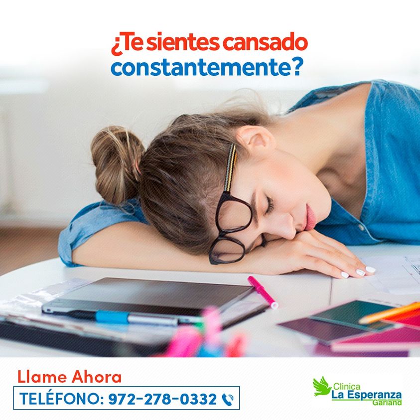 ¿Te sientes cansado constantemente?